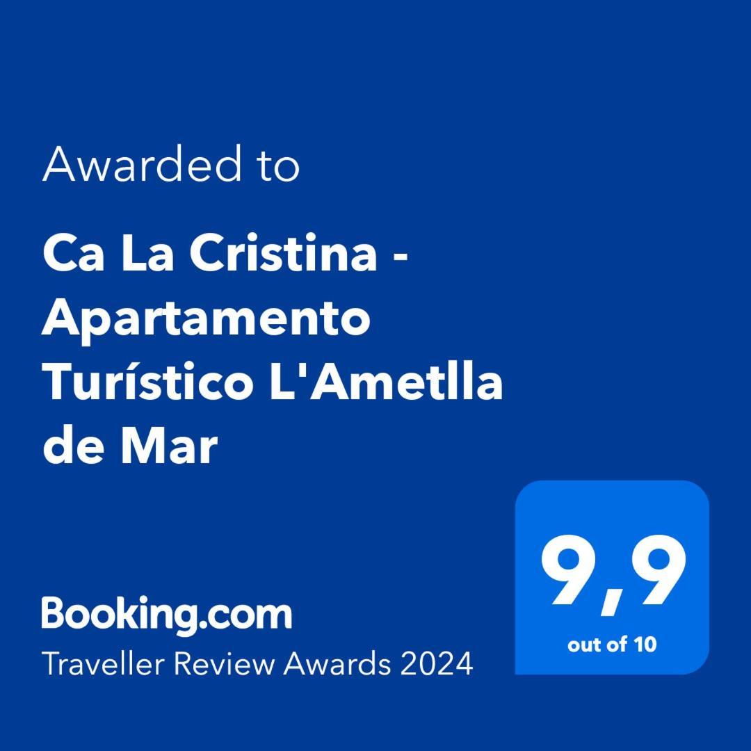 Ca La Cristina - Apartamento Turistico Л'Аметла де Мар Екстериор снимка